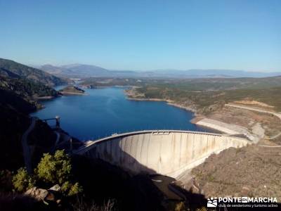 Presa del Atazar - Atazar - Meandros Río Lozoya - Pontón de la Oliva - Senda del Genaro;senderismo